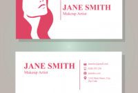 printable makeup artist business card free vector art  14 free makeup artist business card template samples