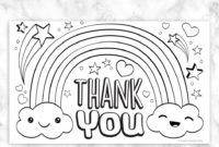 coloring 29 fabulous thank you coloring card thank you thank you card template for kids gallery