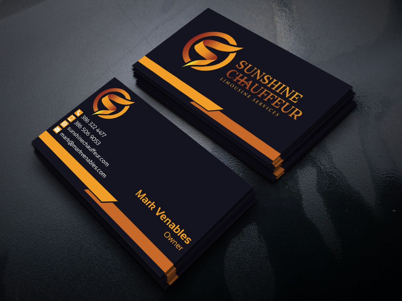 do professional business card design chauffeur business card designs