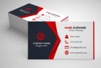 editable design creative double sided business card or postcards for double sided business card designs pdf