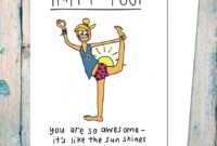 editable happy yogi greeting card thank you card for yoga teacher gallery