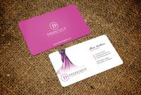 feminine modern womens clothing business card design for a clothing business card design doc