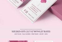 free beauty salon business card template  free psd templates salon business card template