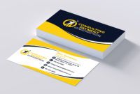 free design outstanding 2 sided business card with qr code by double sided business card designs doc