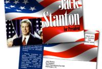 free political flyers and postcards political campaign business card templates
