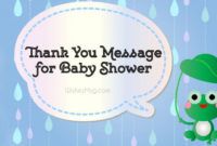 free thank you message for baby shower  wishesmsg thank you card for baby shower gift idea