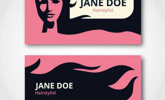 hairstylist business card template  download free vectors cosmetologist business card templates samples