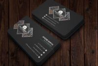 photographer business card template best photographer business card design excel