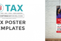 posters  tax marketing services tax preparer business card templates samples