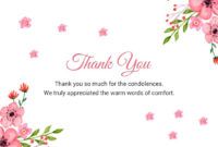 printable after the funeral  thank you notes  quincy il funeral thank you for your sympathy and condolences card