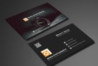 printable photographer business card design black best photographer business card design excel