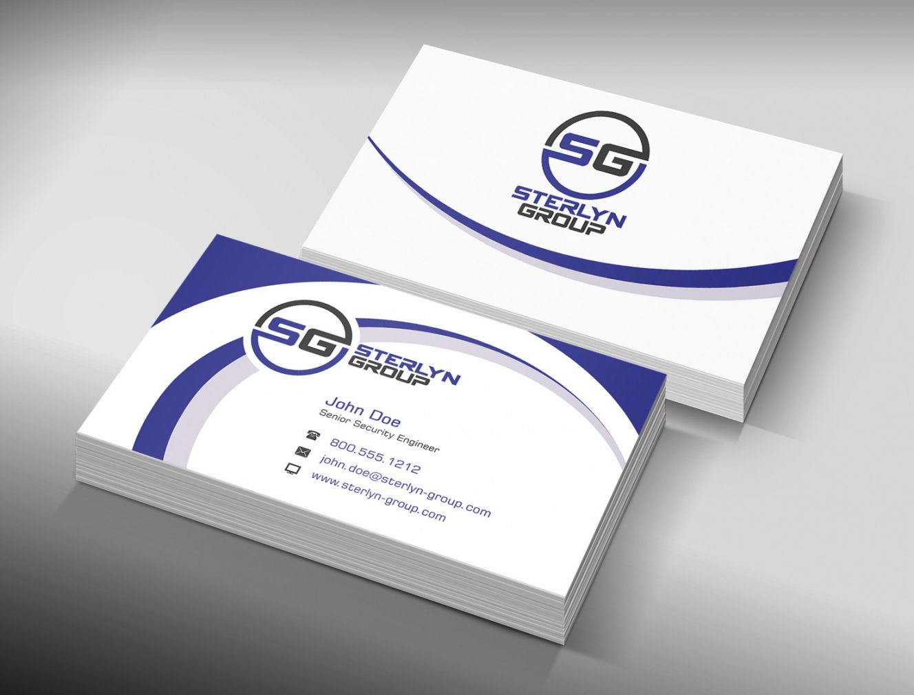 printable professional conservative business business card design security company business card examples