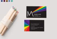 printable rainbow business card template in psd word publisher rainbow business card template