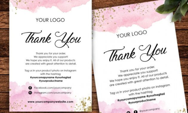 printable thank you cardid03 thank you for shopping with us card pdf