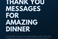 48 best thank you messages for amazing dinner  thebrandboy thank you for dinner card design
