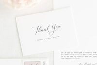 natalie thank you cards small thank you card pdf