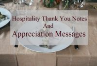 sample of how to write hospitality thank you notes and appreciation thank you card for hospitality pdf