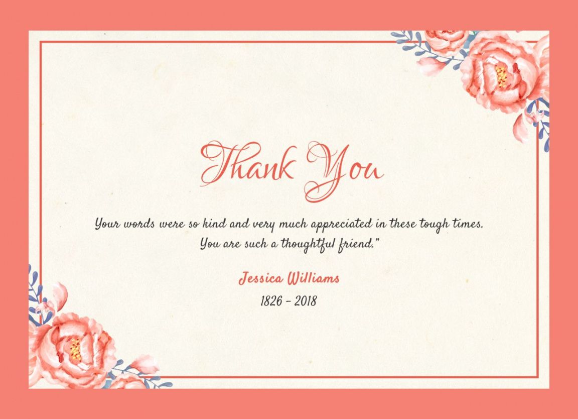 sample of after the funeral  thank you notes  quincy il funeral sympathy thank you card messages design