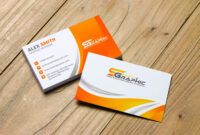 Best Advertising Company Business Card Word Sample