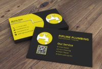 Costum Plumbing Business Card Designs  Sample