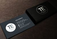 Editable Elegant Business Card Designs Pdf Sample