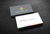 Editable Health Coach Business Card Ideas Pdf Example