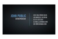 Free Tiling Business Card Templates Word Example
