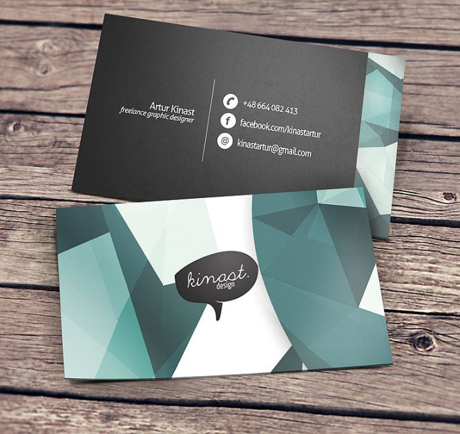 Printable Awesome Business Card Design Word Sample