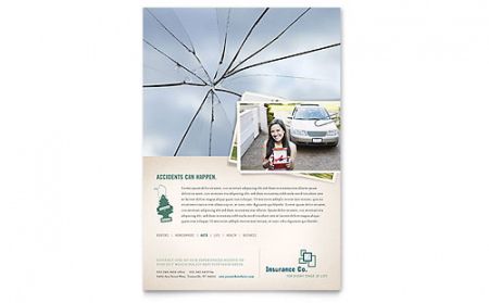 Professional Life Insurance Business Card Designs Doc Sample