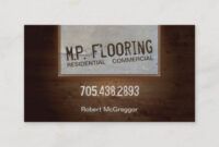 Professional Tiling Business Card Templates
