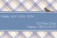 Best Babysitting Business Card Templates Excel Sample