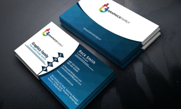 Best Financial Business Card Design Word Sample