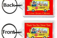 Bus Driver Thank You Card  Sample