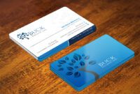 Costum Financial Business Card Design Doc Sample