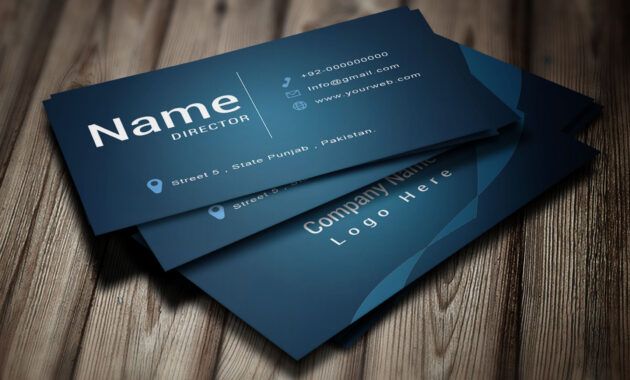 Costum Good Business Card Templates  Sample