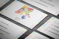 Editable Babysitting Business Card Templates Pdf