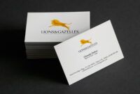 Editable Eco Friendly Business Card Word Example