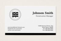 Editable Marketing Director Business Card Word Sample