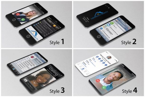 Free Iphone Style Business Card Word