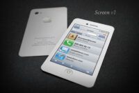 Iphone Style Business Card Pdf Sample