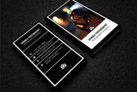 Professional Iphone Style Business Card Doc Example