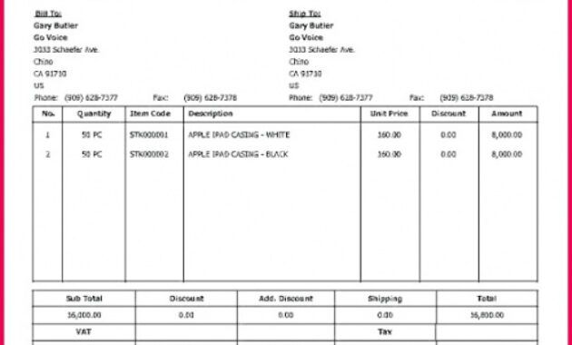 Shipping Certificate Template Doc Example