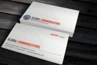 Tech Support Business Card Pdf Example