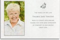 Best Funeral Thank You Card Messages Pdf Example