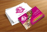 Catering Business Card Designs Pdf Example