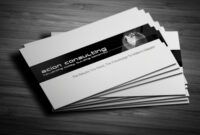Consultant Business Card Design Doc Sample