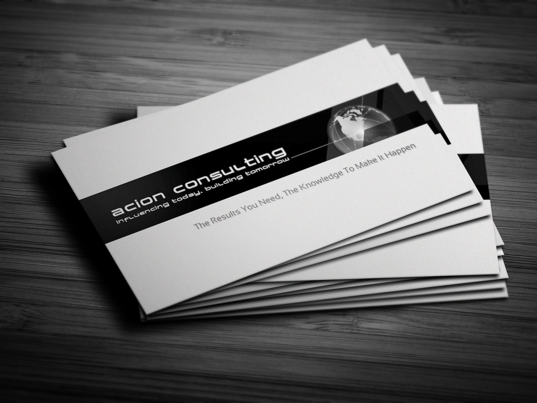 Consultant Business Card Design Doc Sample