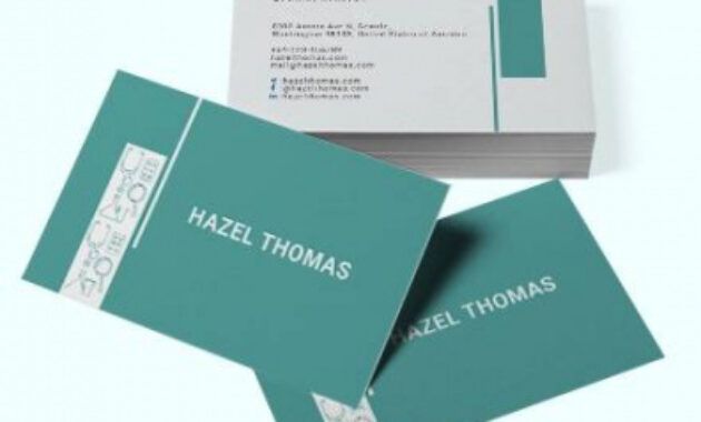 Costum Medical Business Card Template Word Sample