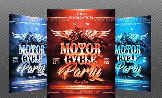 Costum Motorcycle Business Card Templates Pdf Example