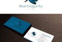 Dragonfly Business Card Design Pdf Sample